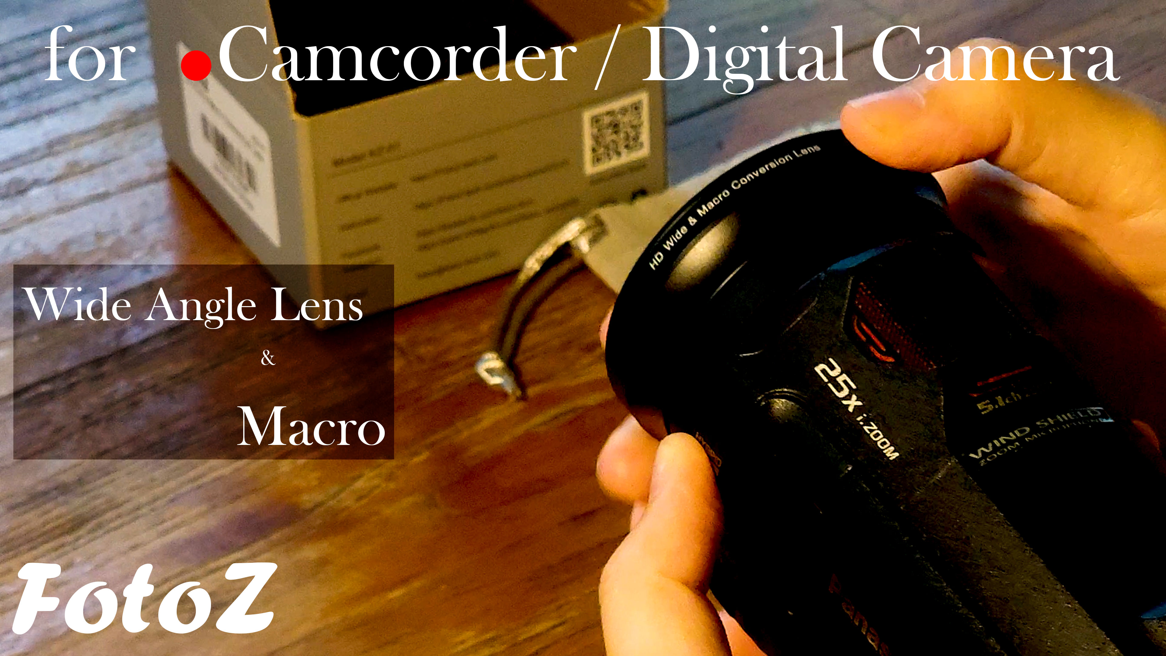 Amazon.com : FotoZ 49MM 0.75x HD Wide Lens(W/Macro), for Canon EOS